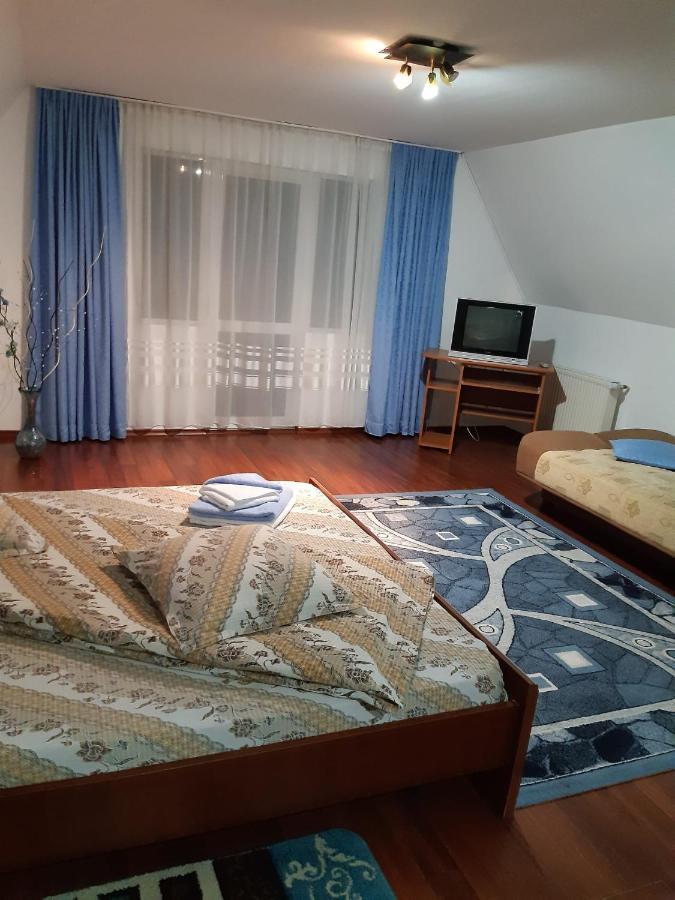 Hotel Casa Albastra Drumu Carului Esterno foto