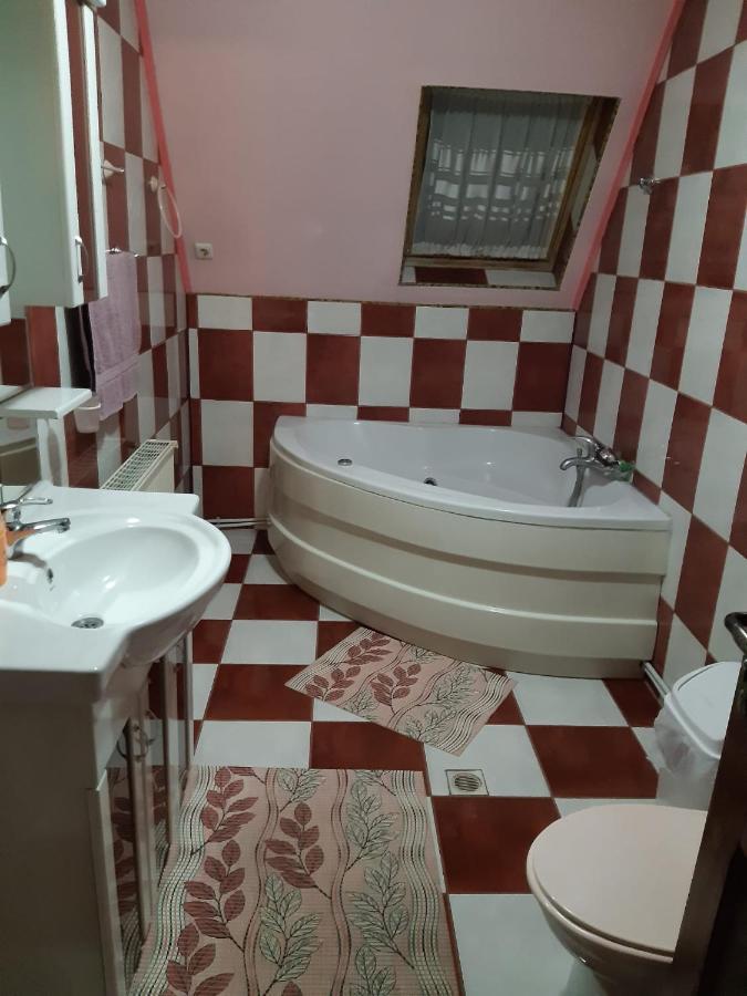 Hotel Casa Albastra Drumu Carului Esterno foto